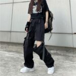 Detachable Two-way Ankle Pants - Y2K Aesthetic