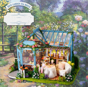 Cute Miniature Cozy English Tea Shop - Building Set