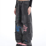 Vintage Loose Jeans - Y2K Aesthetic