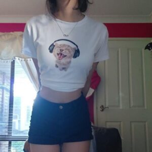 Jam Cat Cotton T-shirt