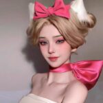 Oversize Bow Choker - Coquette Aesthetic