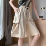 Casual Loose Shorts - Korean Aesthetic