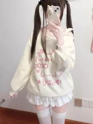 Nyanko Pastel Sweatshirt - Kawaii Clothes