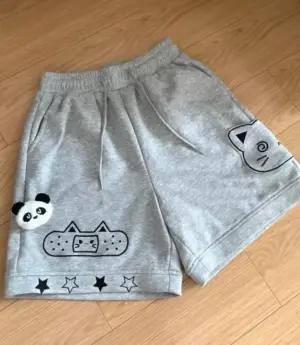 Kawaii Neko Shorts - Jojifuku Aesthetic